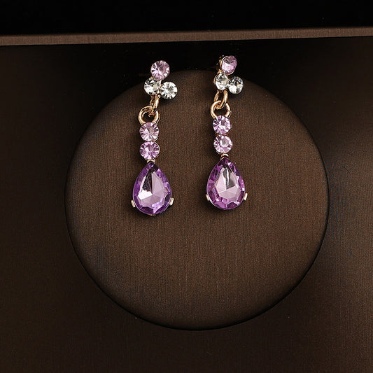 Elegant Amethyst Earrings