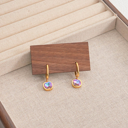 Elegant Amethyst Earrings