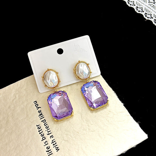 Elegant Amethyst Earrings