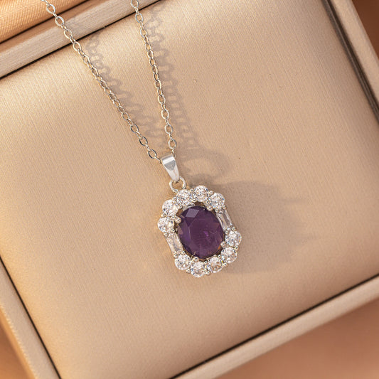Elegant Amethyst Necklace