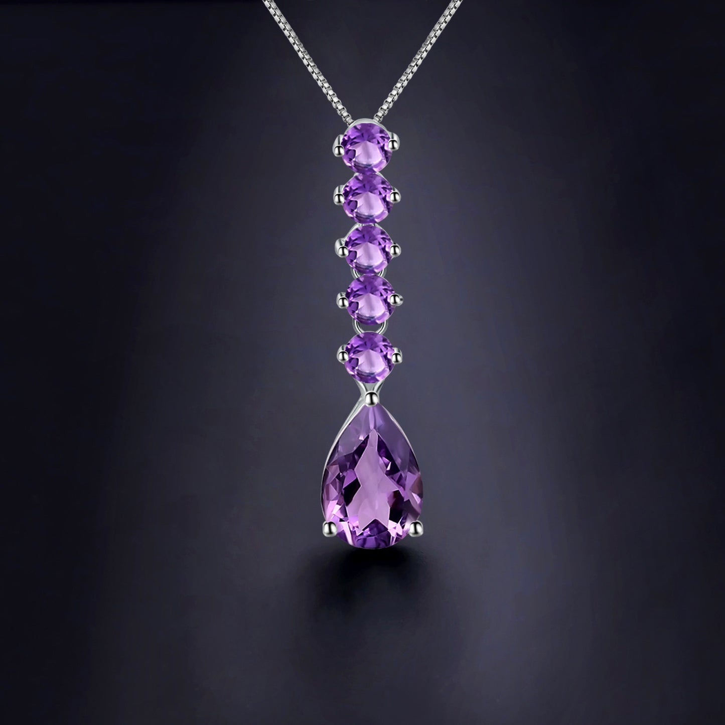 Elegant Amethyst Necklace