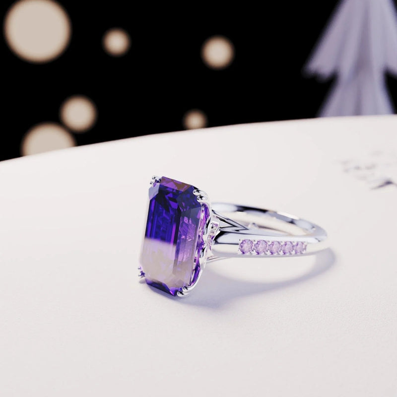 Elegant Amethyst Ring
