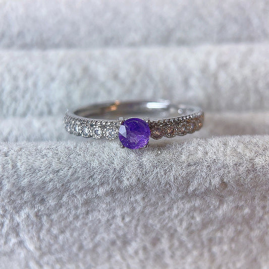 Elegant Amethyst Ring