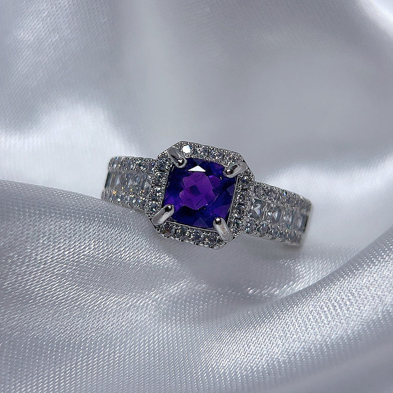 Elegant Amethyst Ring