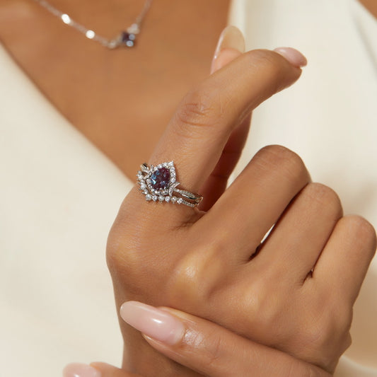 Elegant Amethyst Ring