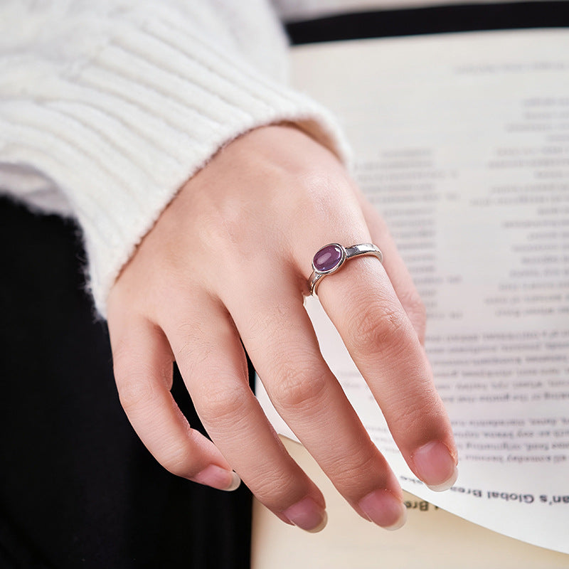 Elegant Amethyst Ring