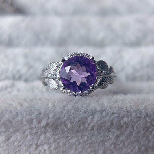 Elegant Amethyst Ring