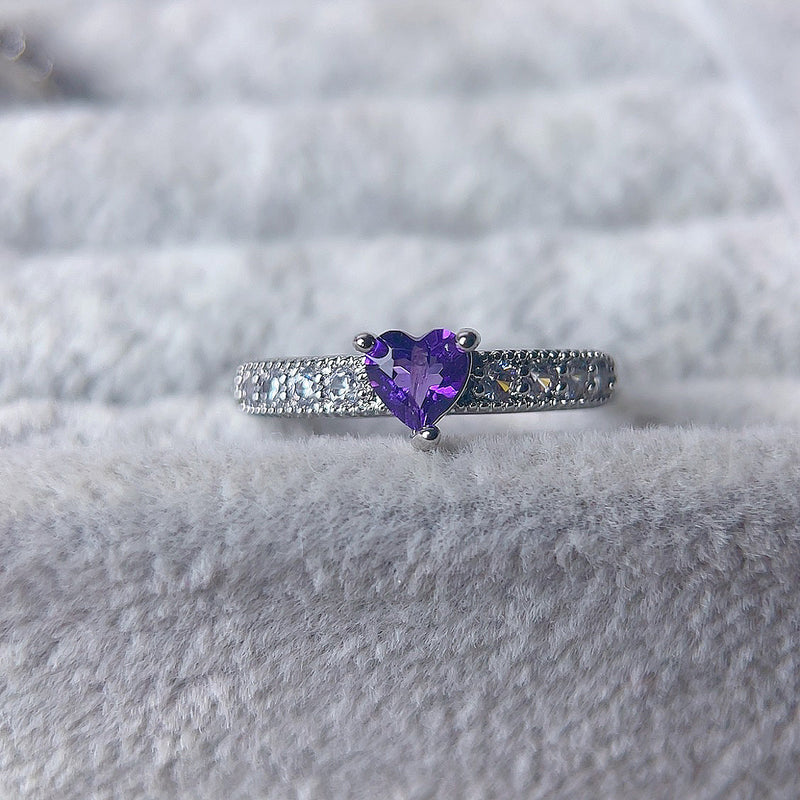 Elegant Amethyst Ring