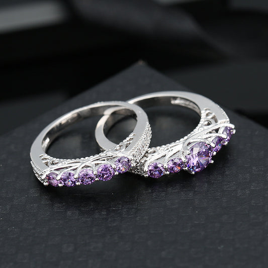 Elegant Amethyst Ring