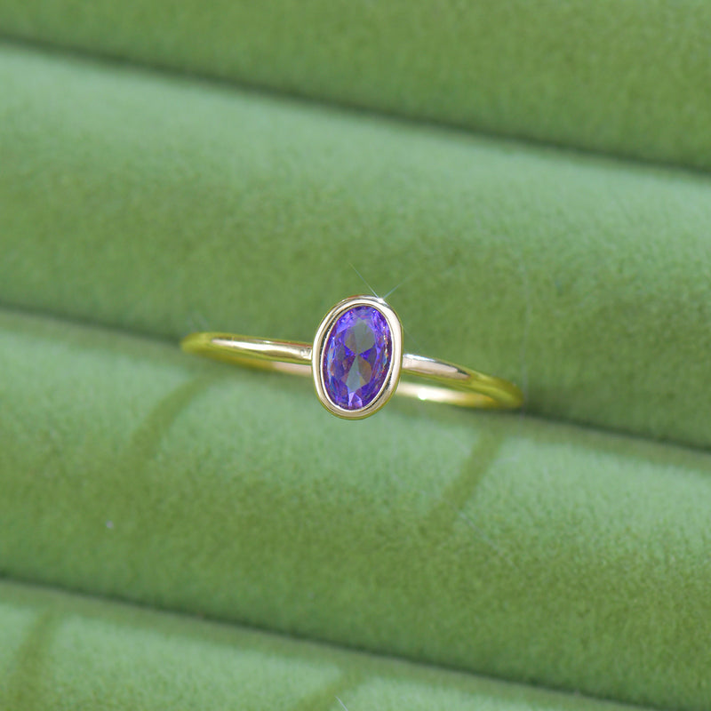 Elegant Amethyst Ring