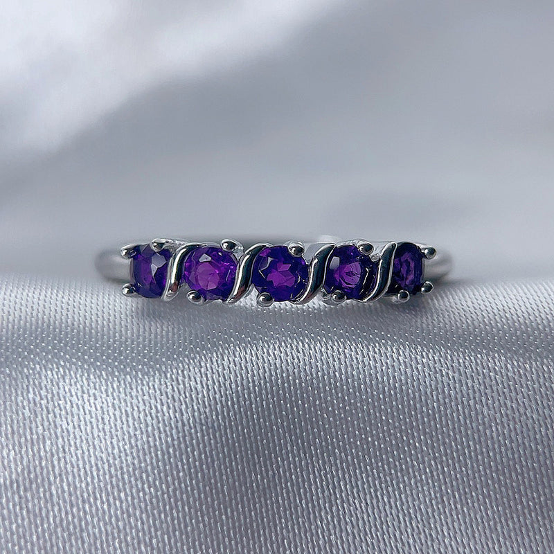 Elegant Amethyst Ring