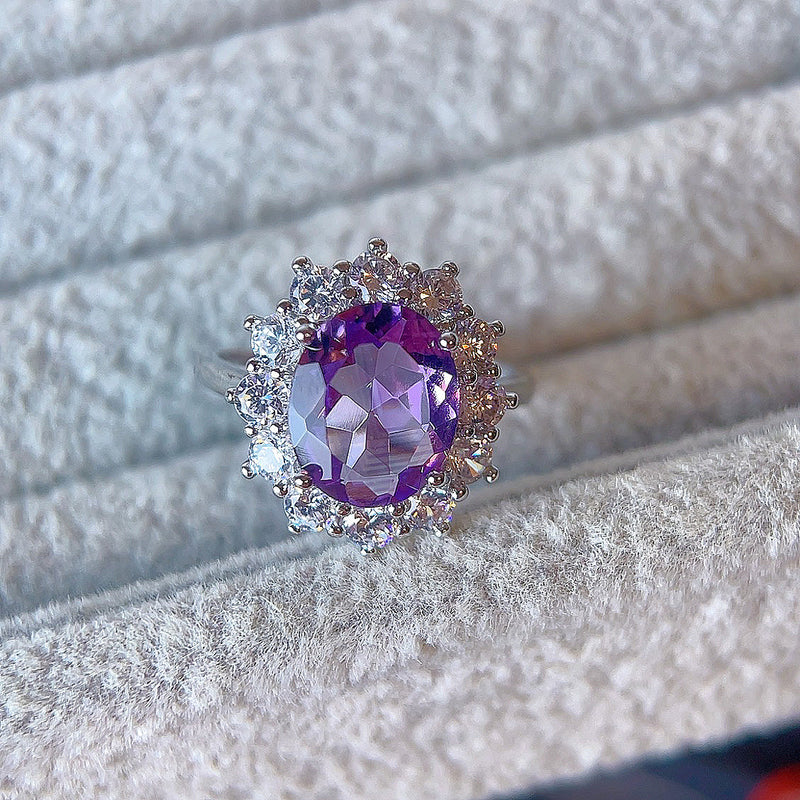 Elegant Amethyst Ring