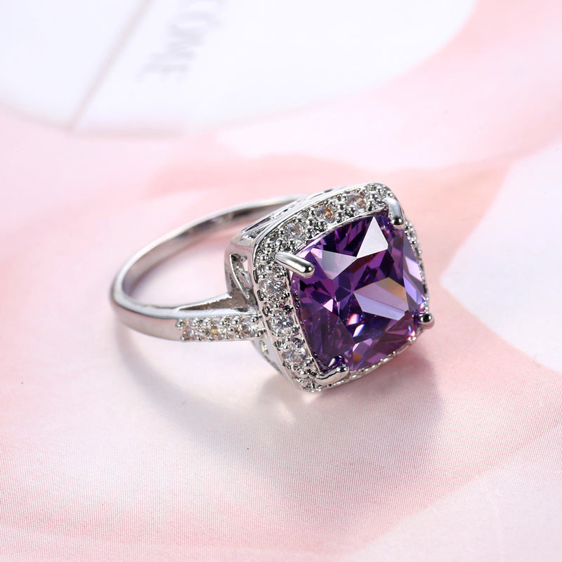 Elegant Amethyst Ring