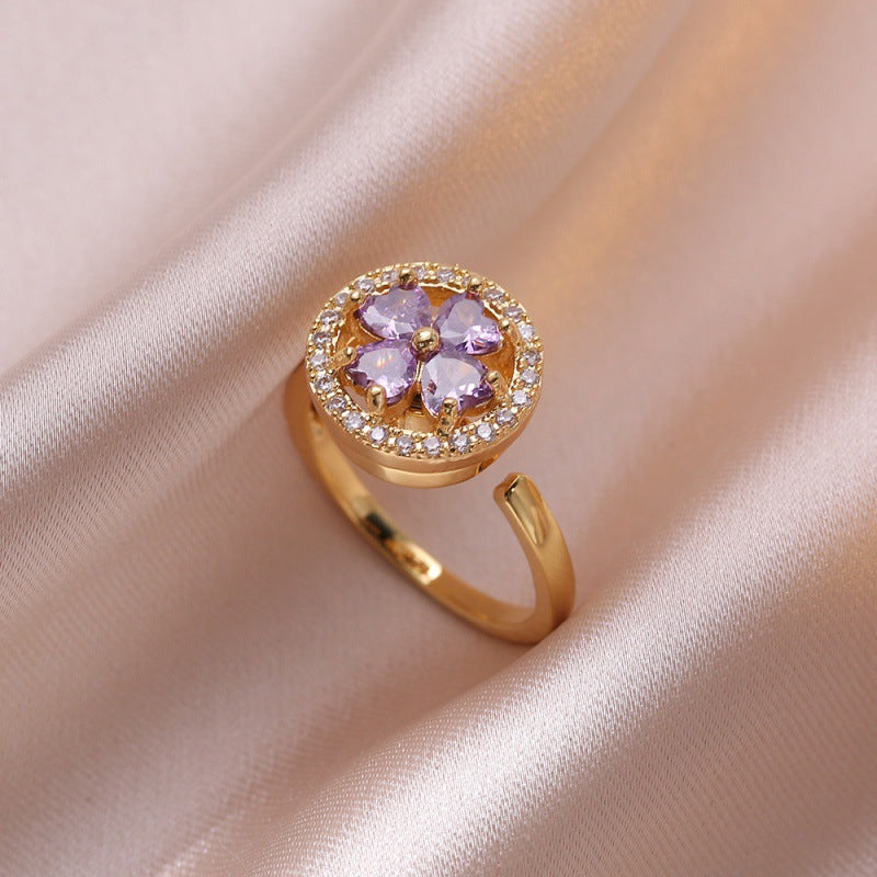 Elegant Amethyst Ring