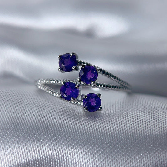 Elegant Amethyst Ring