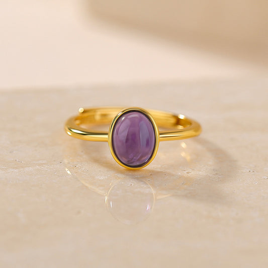Elegant Amethyst Ring