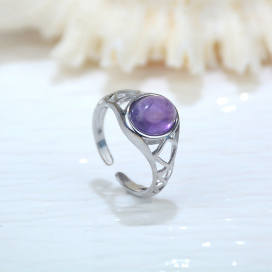 Elegant Amethyst Ring