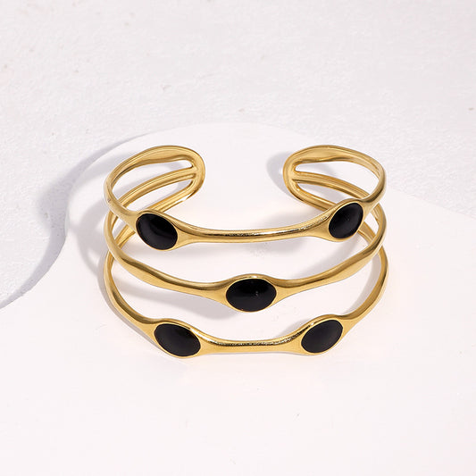 Elegant Black Onyx Bracelet