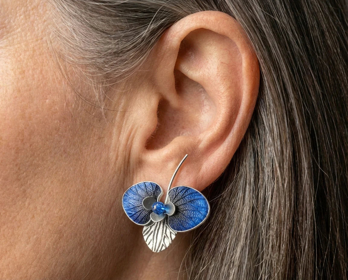 Elegant Blue Butterfly
