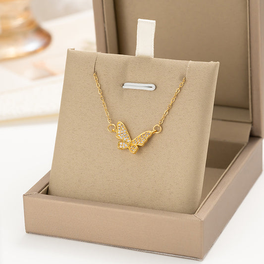 Elegant Butterfly Necklace