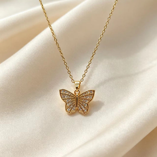 Elegant Butterfly Necklace