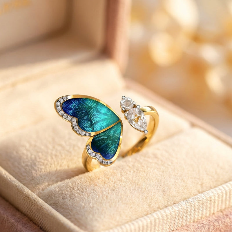 Elegant Butterfly Ring
