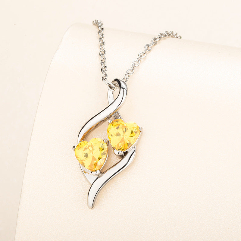 Elegant Citrine Necklace