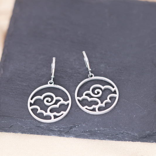 Elegant Cloud Earrings