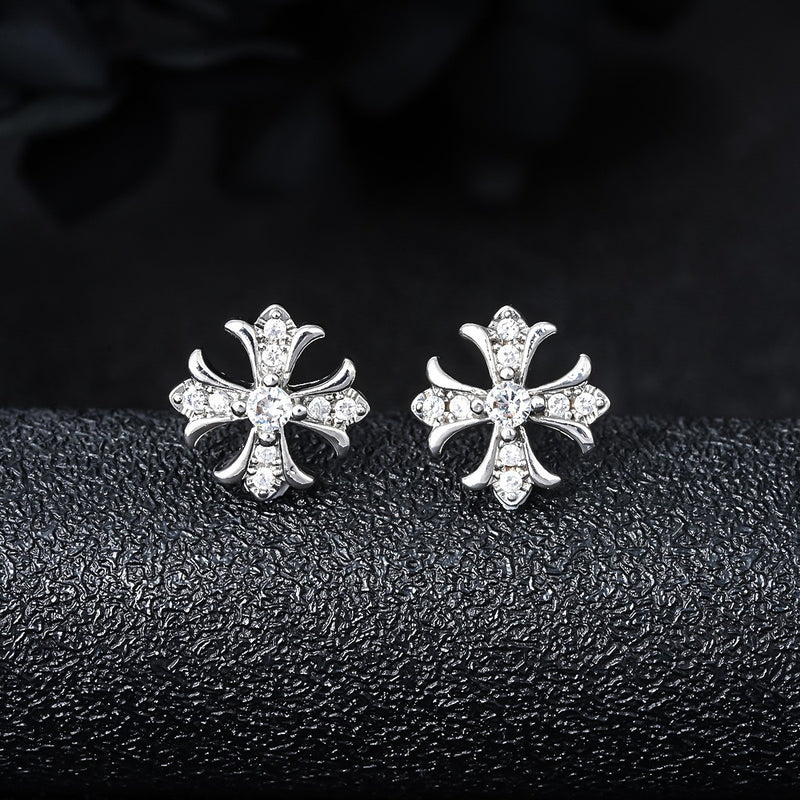 Elegant Cross Earrings