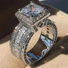 Elegant Crystal Diamond Ring