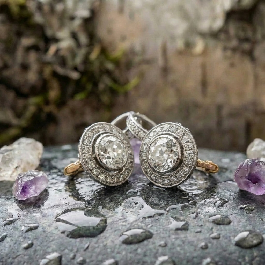 Elegant Crystal Drop Earrings