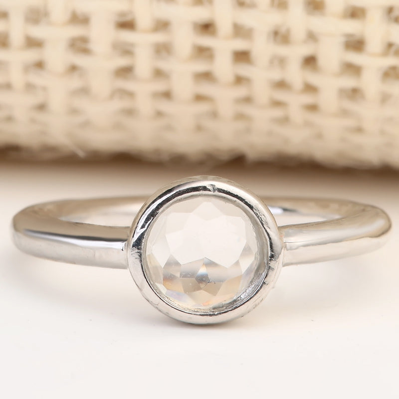 Elegant Crystal Ring