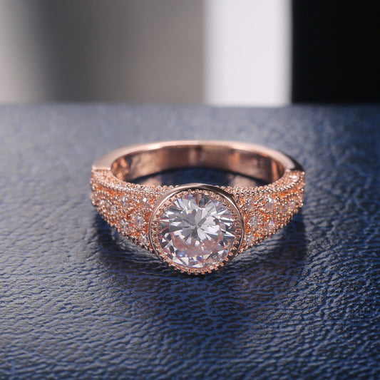 Elegant Crystal Ring