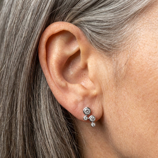 Elegant Crystal Stud Earrings