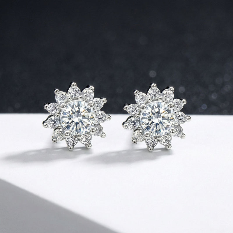 Elegant Crystal Sunburst Petal