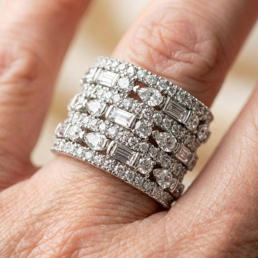 Elegant Cubic Zirconia Ring
