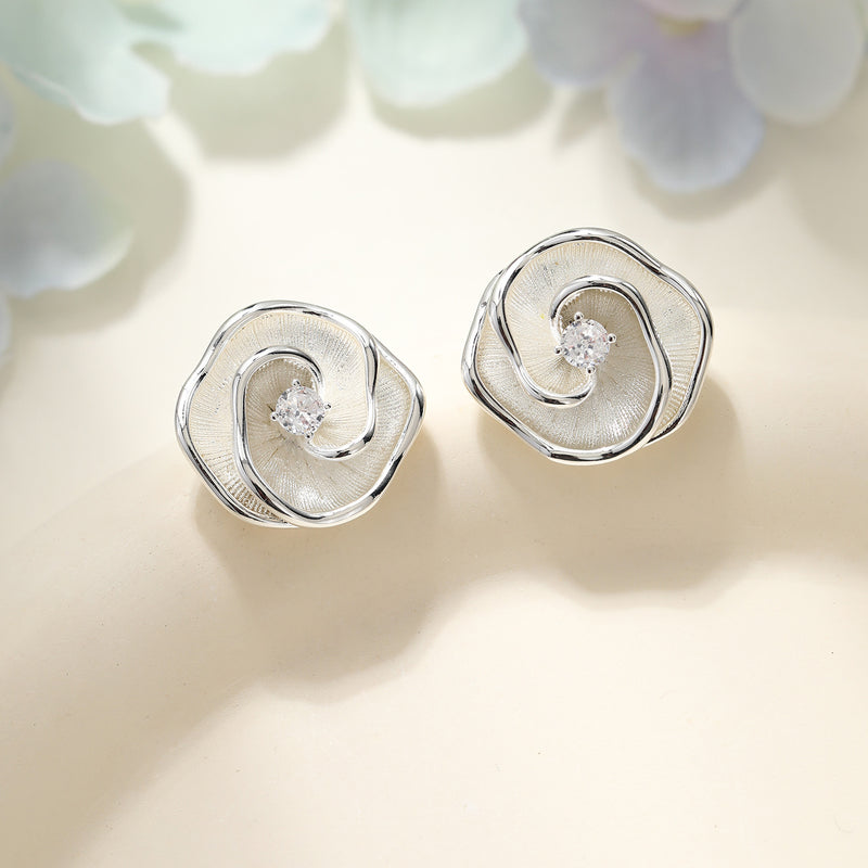 Elegant Diamond Earrings