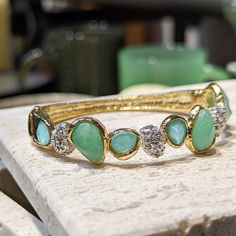 Elegant Emerald Bracelet