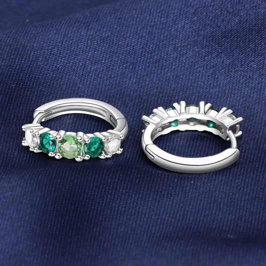 Elegant Emerald Earrings