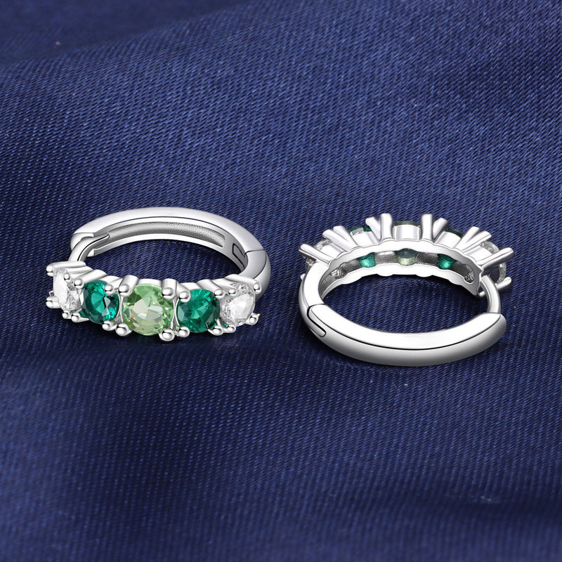 Elegant Emerald Earrings