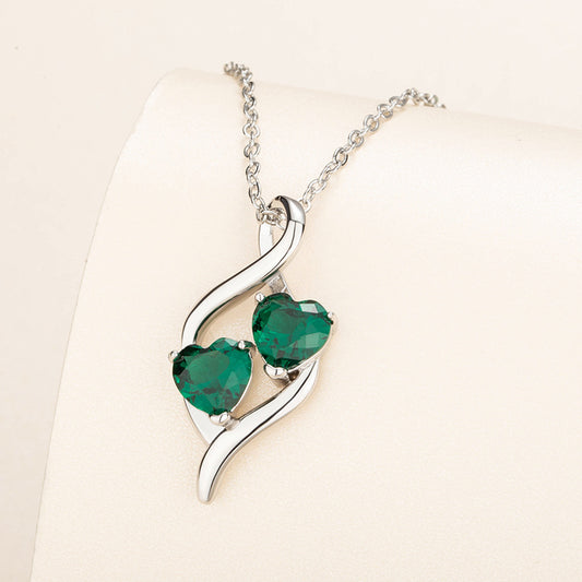 Elegant Emerald Necklace
