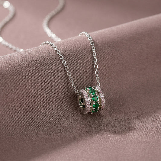 Elegant Emerald Necklace