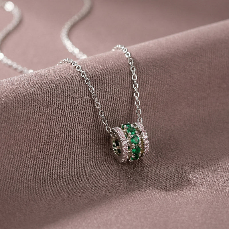 Elegant Emerald Necklace
