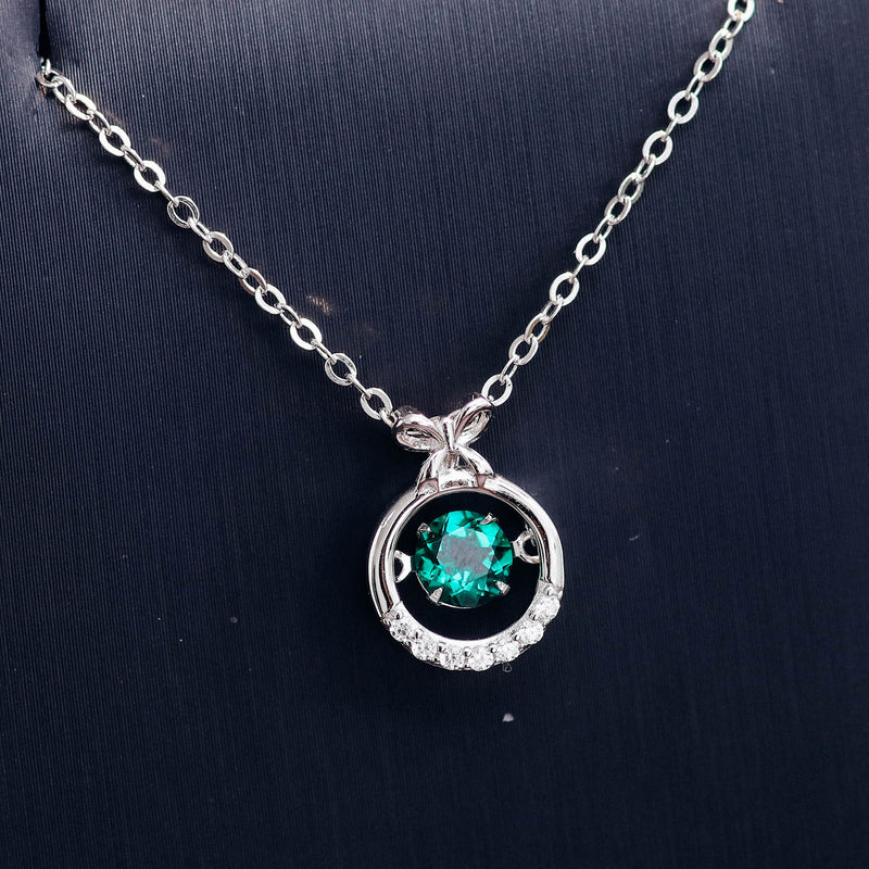 Elegant Emerald Necklace