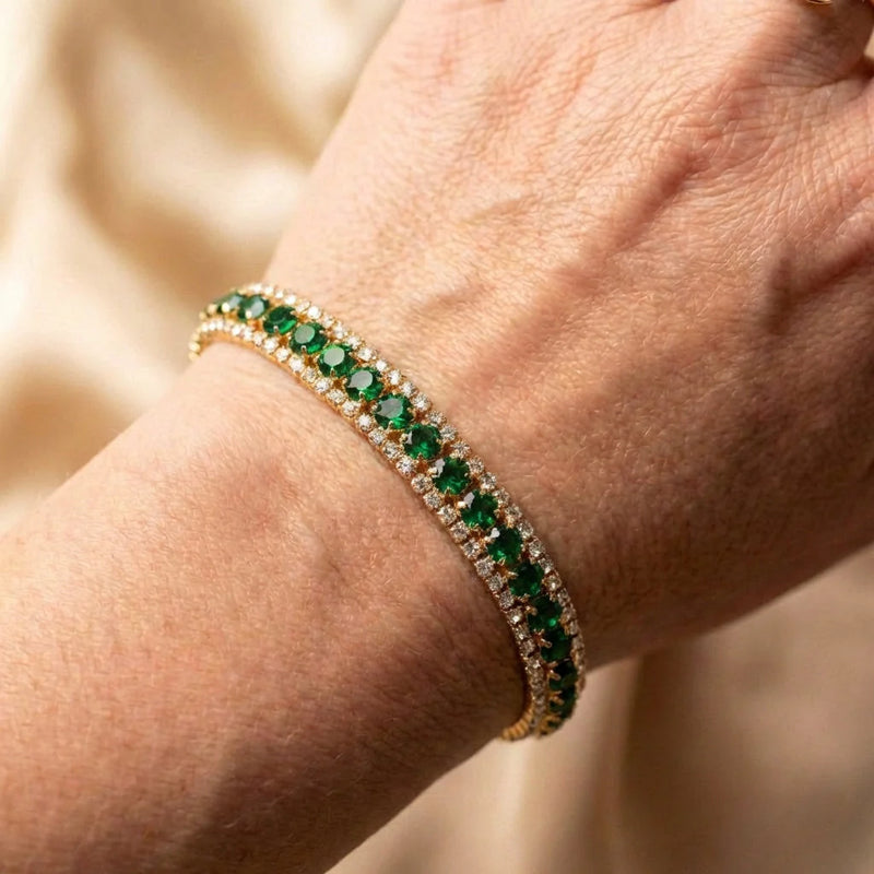 Elegant Emerald Tennis