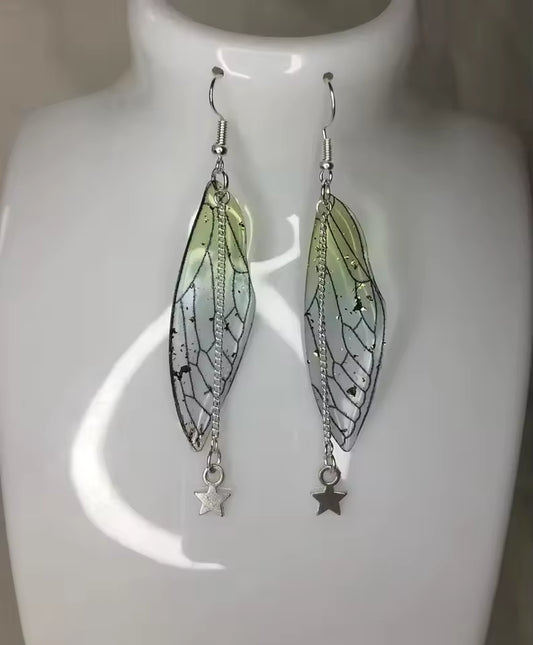 Elegant Fairy Wing Earrings