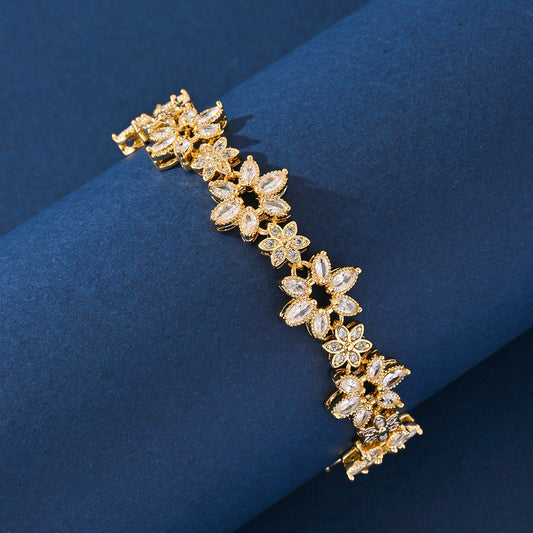 Elegant Floral Bracelet