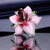 Elegant Flower Crystal Ring