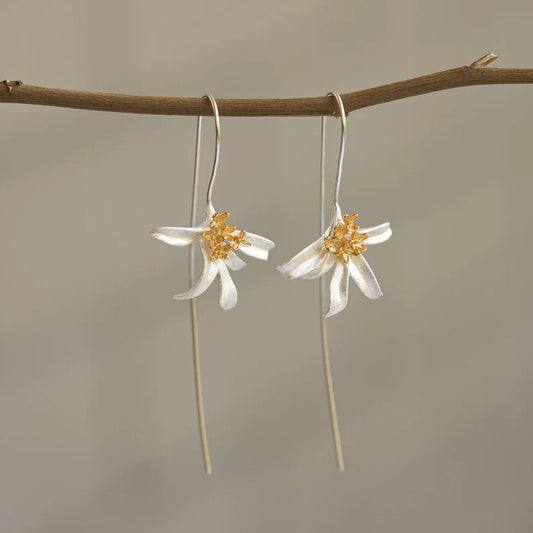 Elegant Flower Earrings