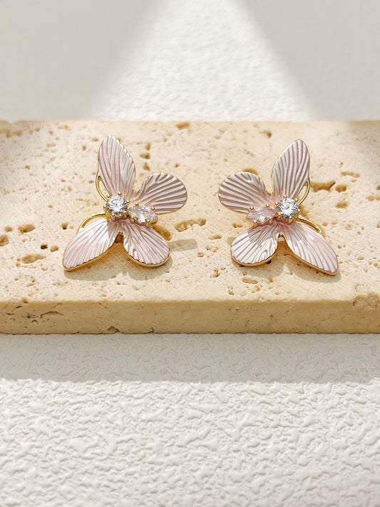 Elegant Flower Earrings